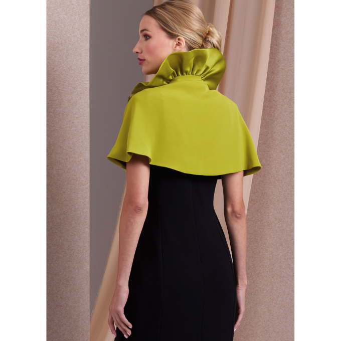 Naaipatroon Vogue 1991 Cape, maat S-L, Dui/En/Fr