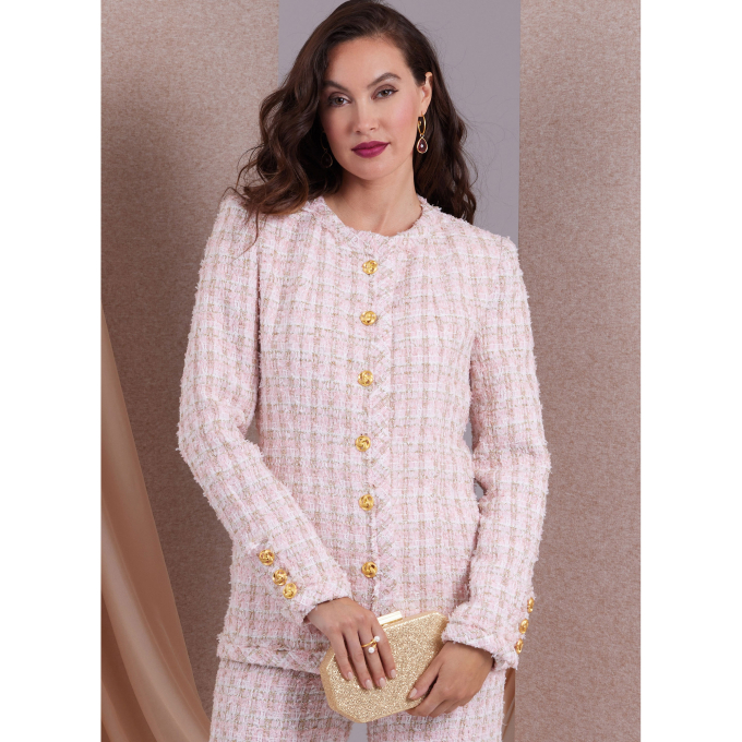 Naaipatroon Vogue 1992 combination, maat 44-52 Dui/En/Fr