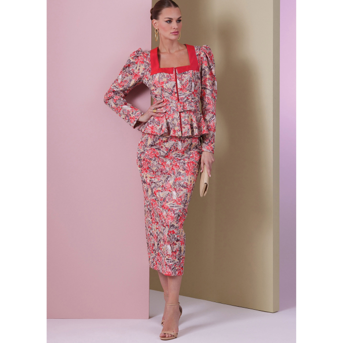 Naaipatroon Vogue 2006 combination, maat 34-42 Dui/En/Fr