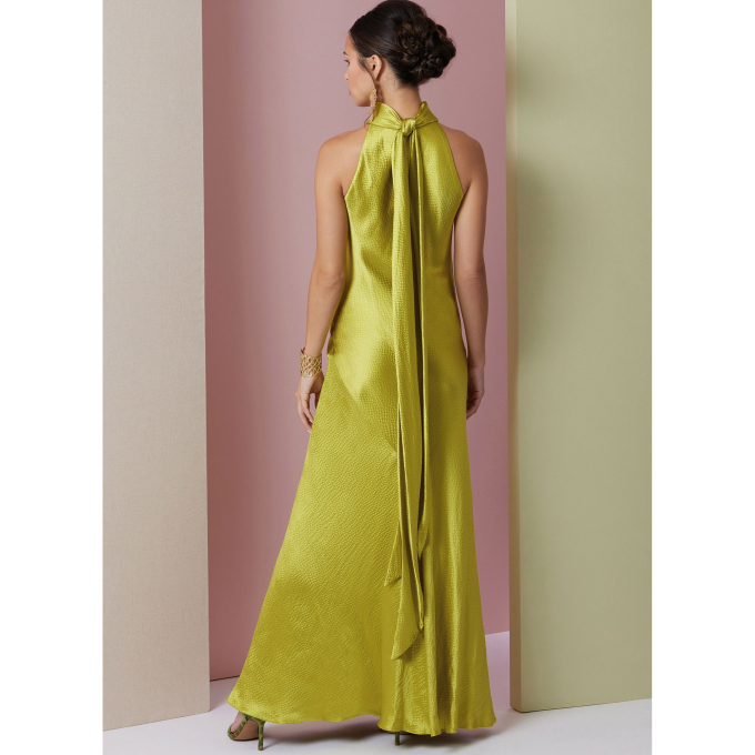 Naaipatroon Vogue 2008 jurk, maat 40-48, Dui/En/Fr