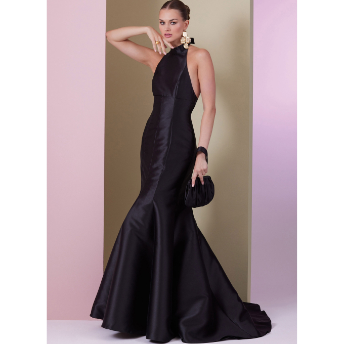 Naaipatroon Vogue 2010 jurk, maat 32-40, Dui/En/Fr