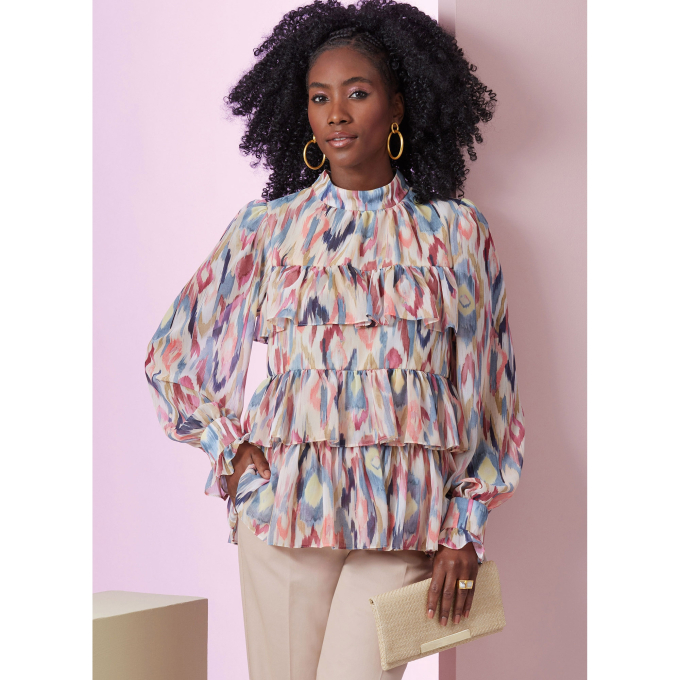Naaipatroon Vogue 2011 top, maat 34-42, Dui/En/Fr