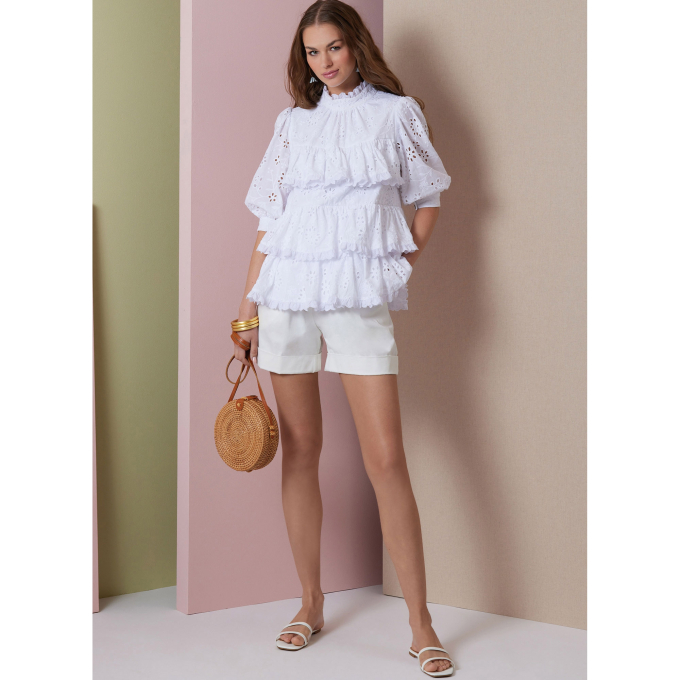 Naaipatroon Vogue 2011 top, maat 34-42, Dui/En/Fr