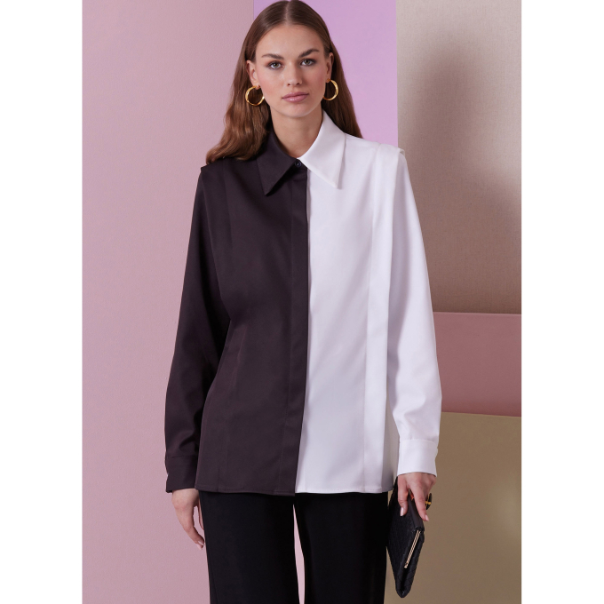 Naaipatroon Vogue 2012 top, maat 32-40, Dui/En/Fr