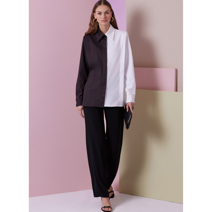 Naaipatroon Vogue 2012 top, maat 32-40, Dui/En/Fr