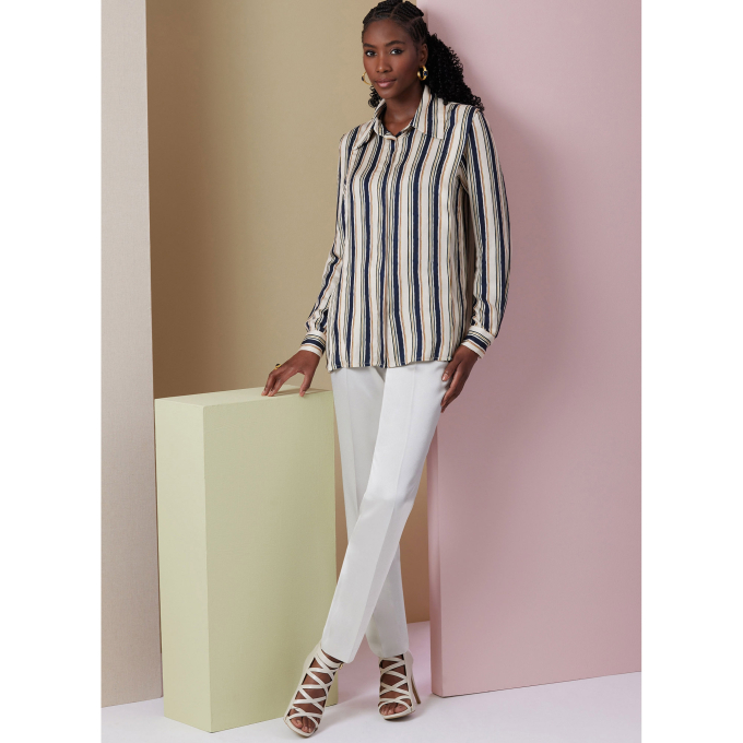 Naaipatroon Vogue 2012 top, maat 42-52, Dui/En/Fr