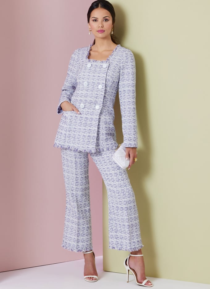 Naaipatroon Vogue 2017 combination, maat 34-42 Dui/En/Fr