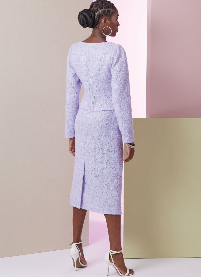 Naaipatroon Vogue 2017 combination, maat 44-52 Dui/En/Fr