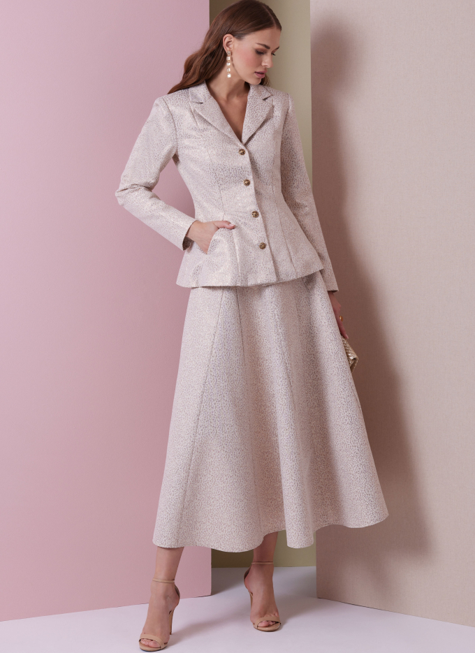 Naaipatroon Vogue 2018 combination, maat 30-38 Dui/En/Fr