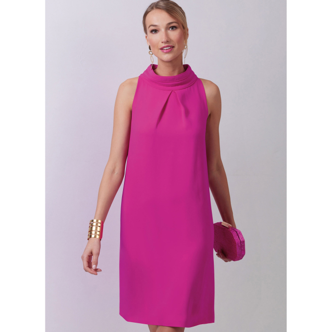 Naaipatroon Vogue 2023 Jurk, maat 40-48 Dui/En/Fr