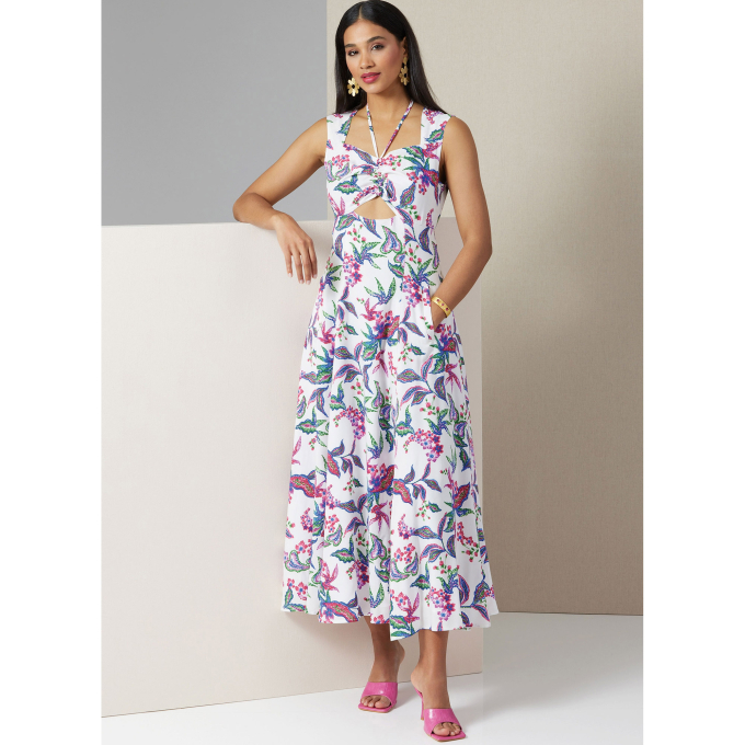 Naaipatroon Vogue 2025 Jurk, maat 34-42 Dui/En/Fr