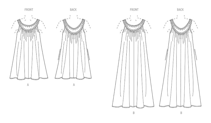 Naaipatroon Vogue 2026 Jurk, maat 32-40 Dui/En/Fr