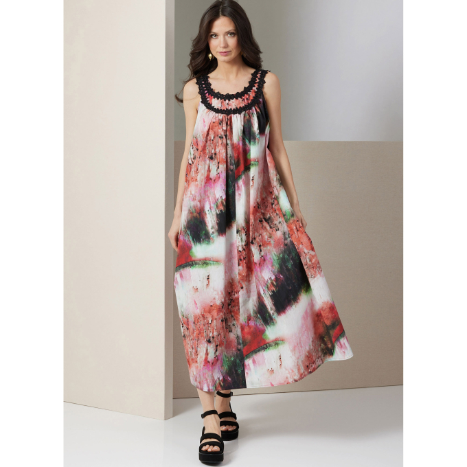 Naaipatroon Vogue 2026 Jurk, maat 32-40 Dui/En/Fr