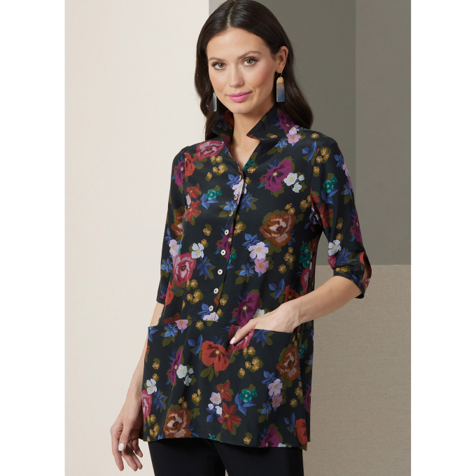 Naaipatroon Vogue 2030 Tuniek, maat 34-42 Dui/En/Fr
