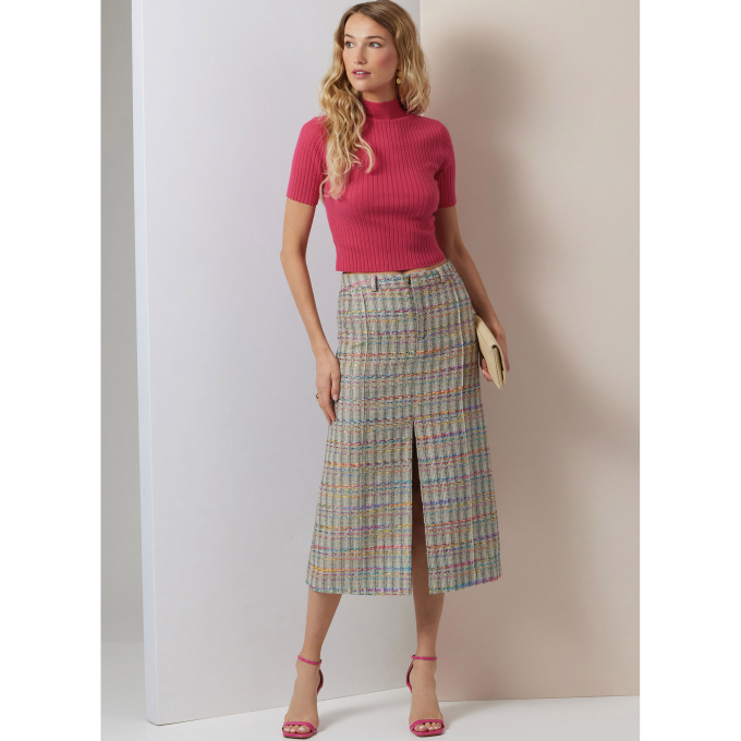 Naaipatroon Vogue 2032 Rok, maat 34-42 Dui/En/Fr