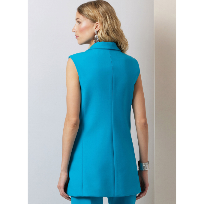 Naaipatroon Vogue 2036 Vest en broek , maat 32-40 Dui/En/Fr
