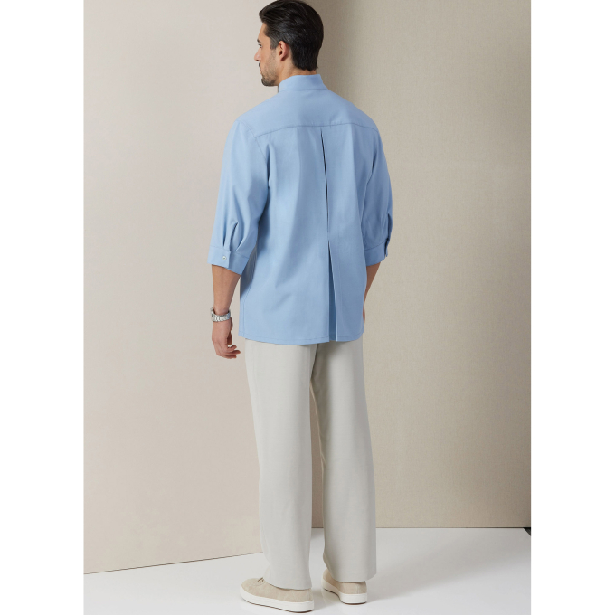 Naaipatroon Vogue 2039 Unisex Shirt & Broek , maat 34-50 Dui/En/Fr