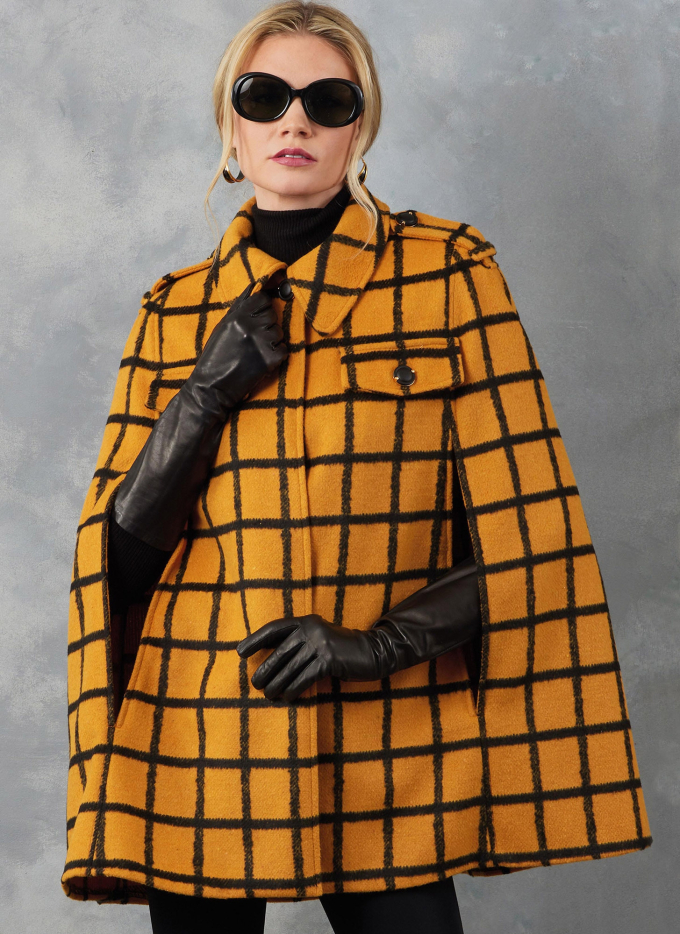 Naaipatroon Vogue 2054 Dames Cape, maat XS-XXL Dui/En/Fr