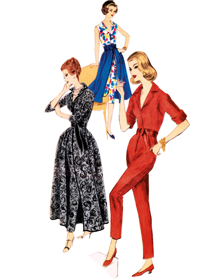 Naaipatroon Vogue 2062 Dames Slack Suit en Rok, maat 34-42 Dui/En/Fr