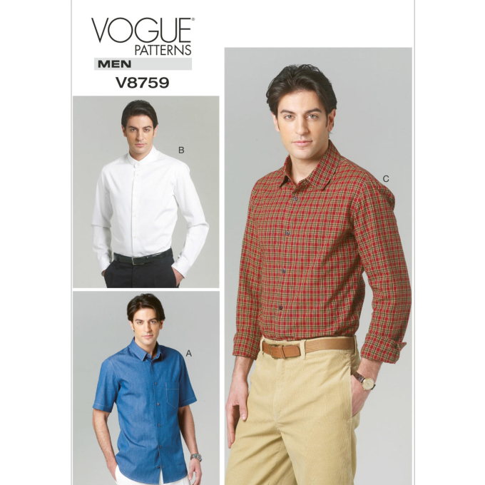 Pattern Vogue 8759 top, Dui/En/Fr