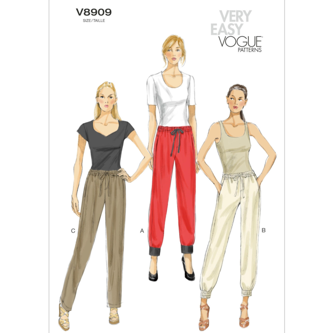 V8836 | Vogue Patterns | Vogue patterns, Vogue pattern, Wide leg pants  pattern