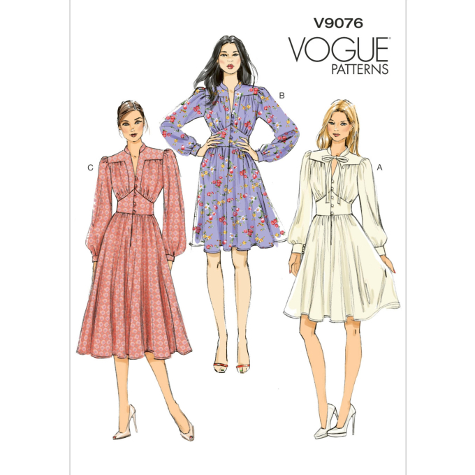 Vogue 9076 V9076 Gunne Sax Retro Vintage style dress sz 14-22 new 