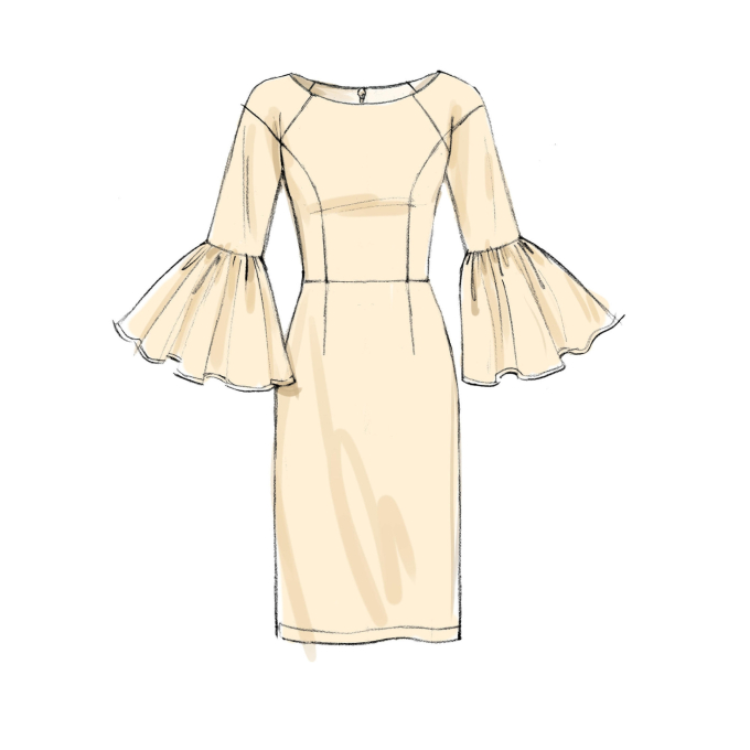 Patron Vogue 9239 robe, taille 32-40, en français