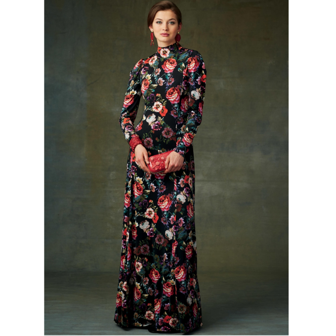 Patron Vogue 9264 robe taille 40-48, en français