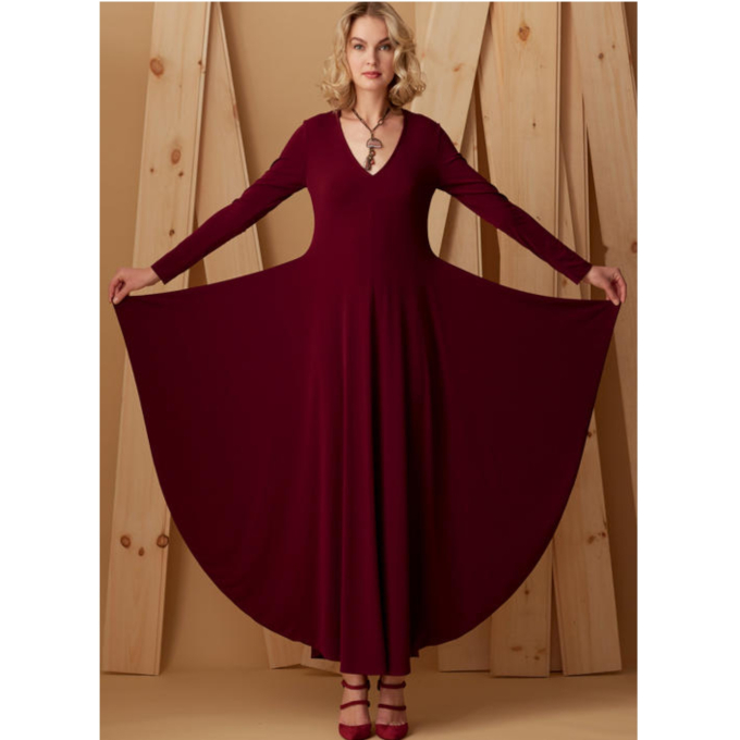 Pattern Vogue 9268 Dress, maat one size, Dui/En/Fr
