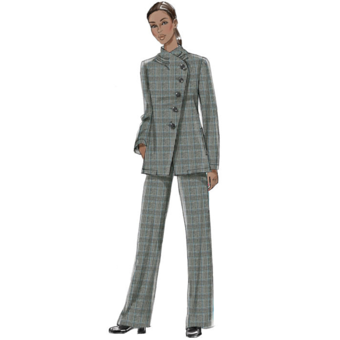 Naaipatroon Vogue 9274 combinatie, maat  40-48, Dui/En/Fr