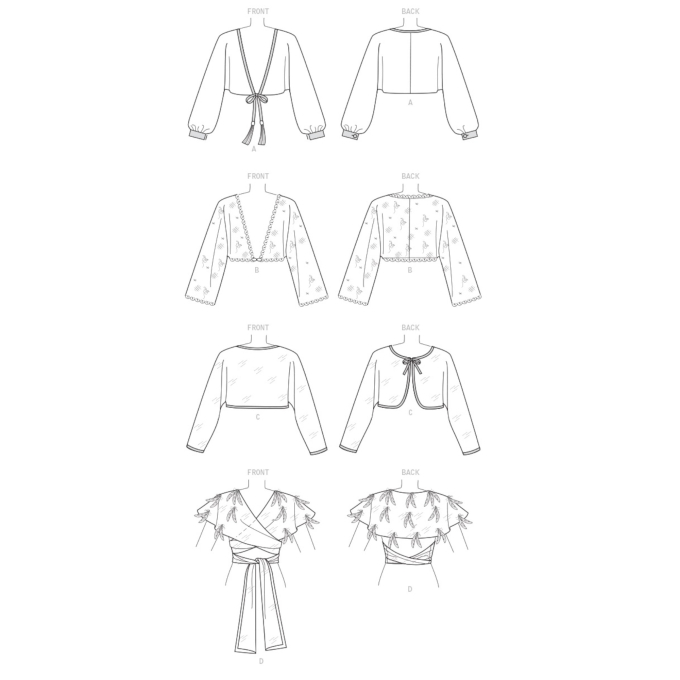 Naaipatroon Vogue 9267 jas, one size, Dui/En/Fr