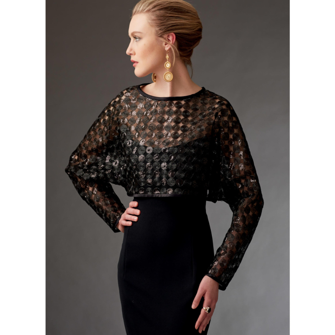 Naaipatroon Vogue 9267 jas, one size, Dui/En/Fr