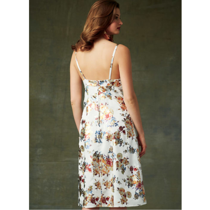 Patron Vogue 9278 robe femme, taille 32-40, en français