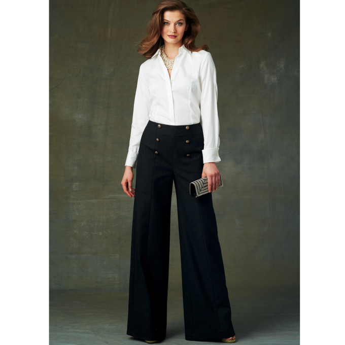 Pattern Vogue 9282 Broek, One Size, Dui/En