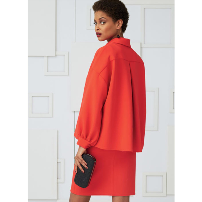 Naaipatroon Vogue 9386 combinatie, maat  32-40, Dui/En/Fr