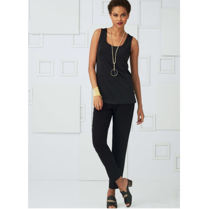 Naaipatroon Vogue 9386 combinatie, maat  32-40, Dui/En/Fr