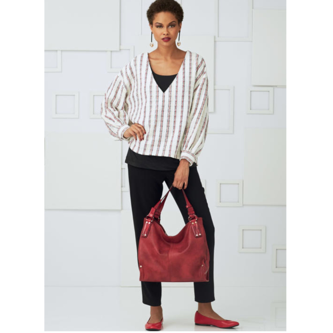 Naaipatroon Vogue 9386 combinatie, maat  42-50, Dui/En/Fr