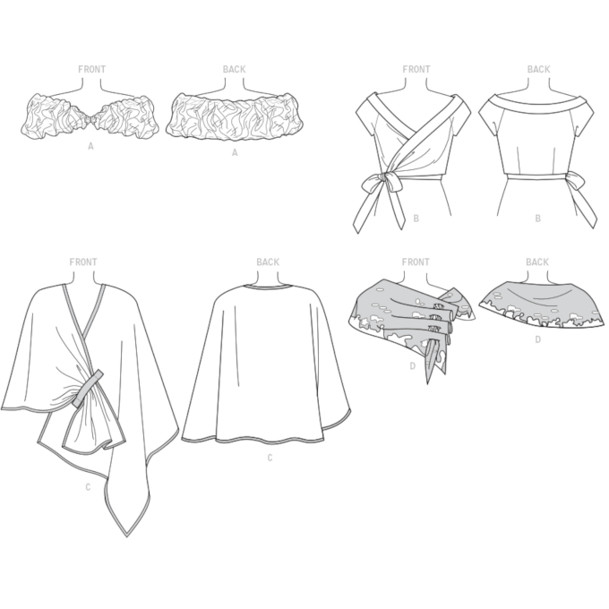Pattern Vogue 9291 Accessoires, Dui/En/Fr