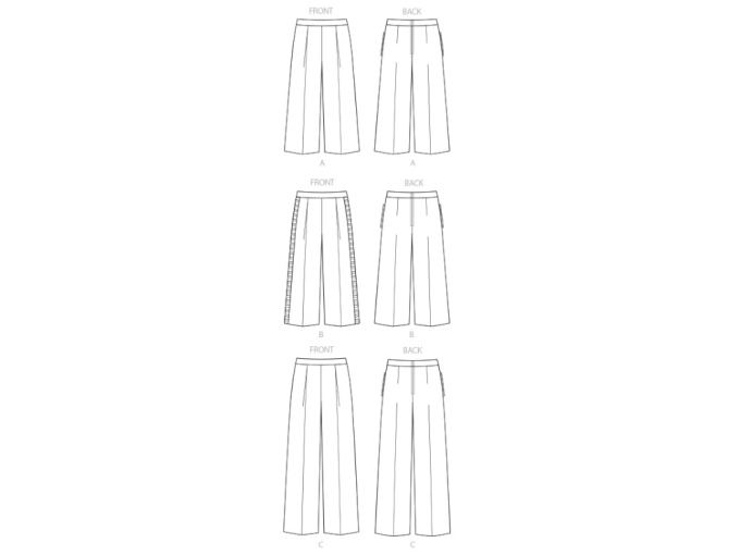 Naaipatroon Vogue 9302 Broek, Dui/En/Fr