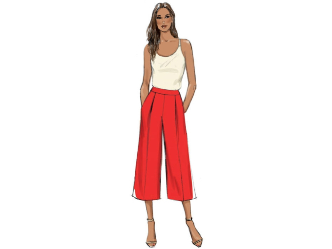 Naaipatroon Vogue 9302 Broek, Dui/En/Fr
