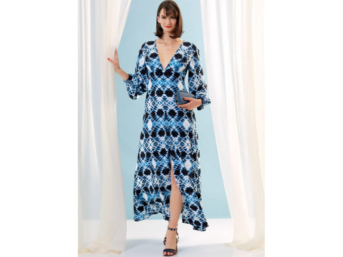 Naaipatroon Vogue 9311 jurk, Dui/En/Fr