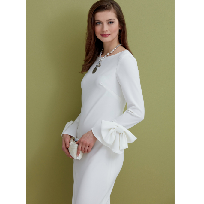 Naaipatroon Vogue 9325 jurk, Dui/En/Fr