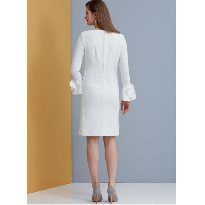 Naaipatroon Vogue 9325 jurk, Dui/En/Fr