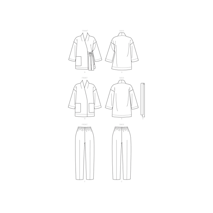 Patron Vogue 9334 veste, en français