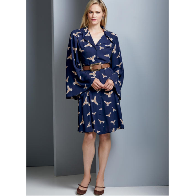 Pattern Vogue 9345 Dress maat 40-48, Dui/En/Fr