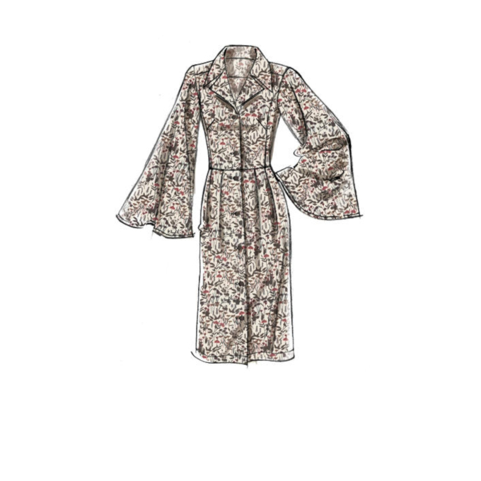 Pattern Vogue 9345 Dress maat 40-48, Dui/En/Fr
