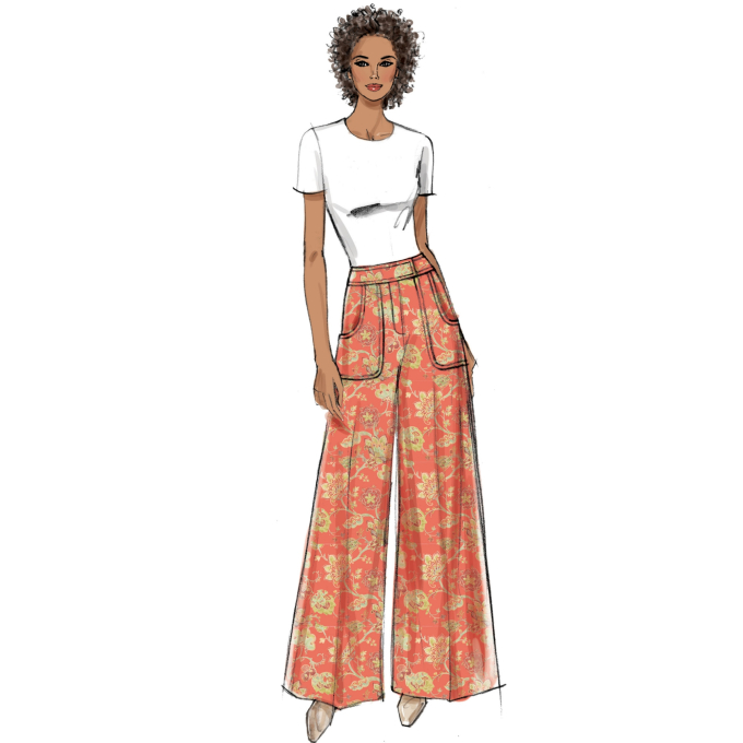 Naaipatroon Vogue 9361 broek, maat 32-40, Dui/En/Fr