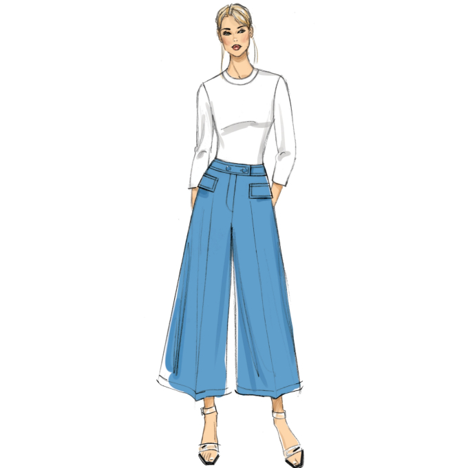 Naaipatroon Vogue 9361 broek, maat 32-40, Dui/En/Fr