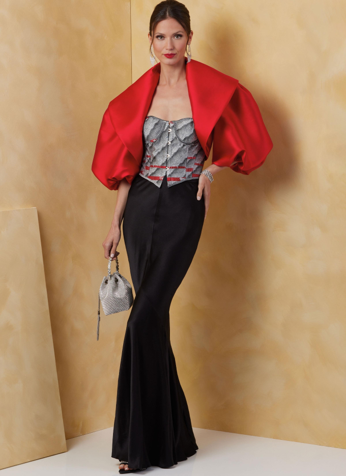 Sewing pattern Vogue Misses Bolero and Capes 2078 Size 32-48, En/Ger/Fr