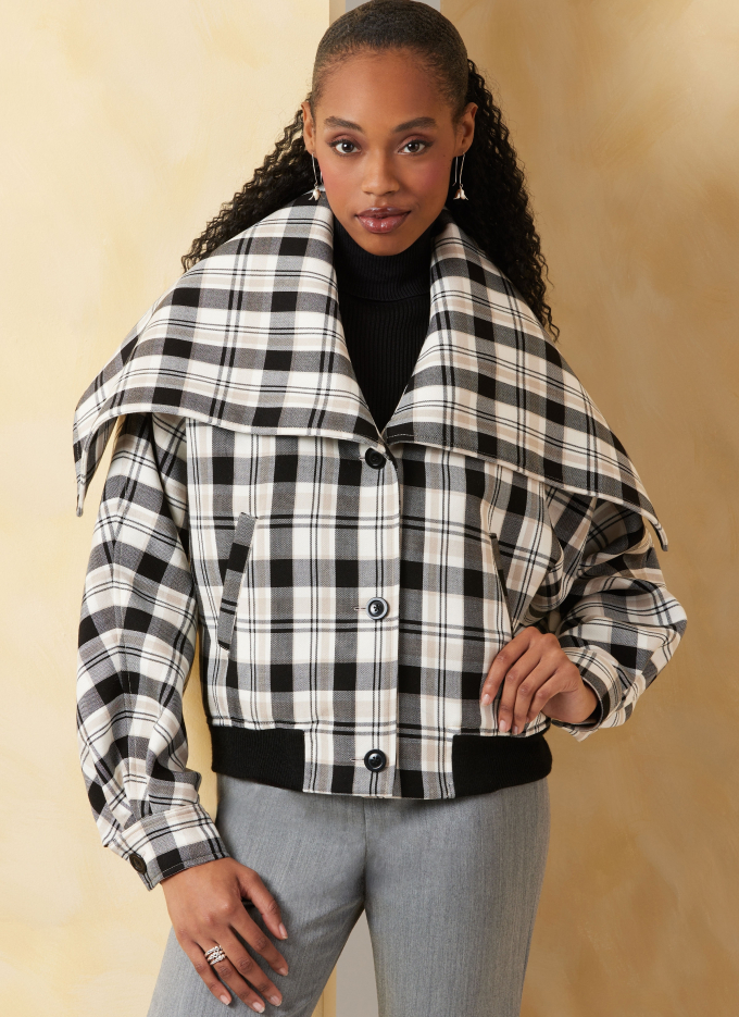 Sewing pattern Vogue V2072 Misses Jacket Size 32-50, Eng/Ger/Fr